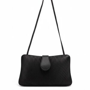 Minimalist Black Crossbody Shoulder Bag